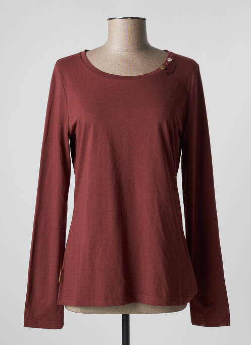 T-shirt marron RAGWEAR pour femme