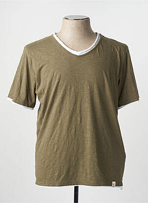 T-shirt vert FREEMAN T.PORTER pour homme