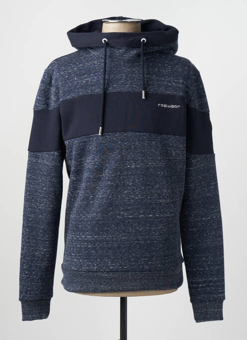 Sweat-shirt à capuche bleu RAGWEAR pour homme