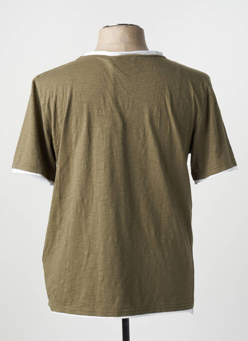 T-shirt vert FREEMAN T.PORTER pour homme