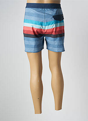 Short de bain imprimé rayures bleu RIP CURL homme