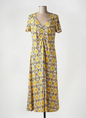 Robe longue jaune SURKANA femme