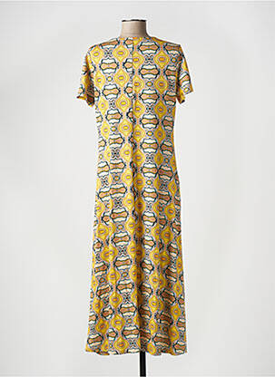 Robe longue jaune SURKANA femme