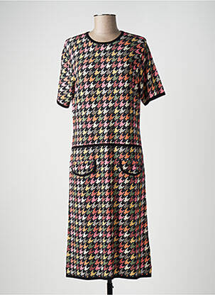 Robe mi-longue noir JEICH'S femme