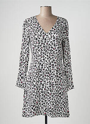 Robe mi-longue blanc LOLA ESPELETA femme
