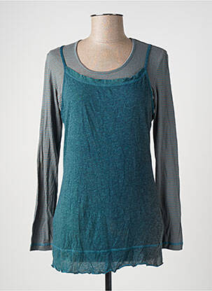 Top bleu FRED femme