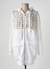 Veste casual blanc FRACOMINA pour femme seconde vue