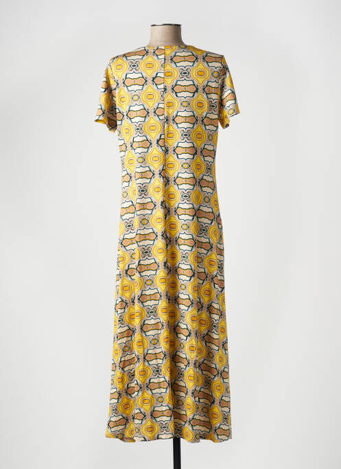 Robe longue jaune SURKANA pour femme