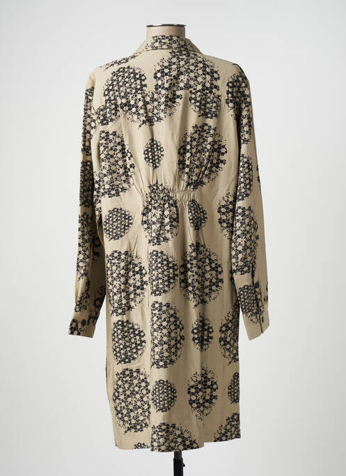 Robe mi-longue beige NÜ pour femme