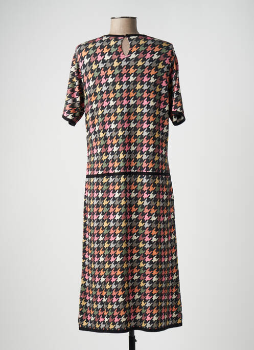 Robe mi-longue noir JEICH'S pour femme