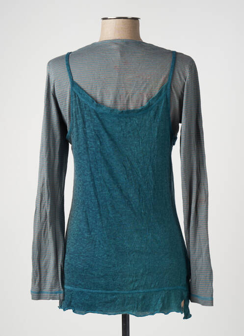 Top bleu FRED pour femme
