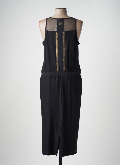 Robe longue noir HBT pour femme