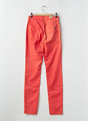 Pantalon slim orange TRUSSARDI JEANS femme