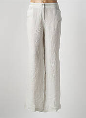 Pantalon droit beige O.K.S pour femme seconde vue