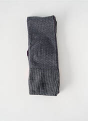 Chaussettes gris BERTHE AUX GRANDS PIEDS pour femme seconde vue