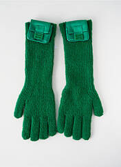 Gants vert ALEX.MAX pour femme seconde vue