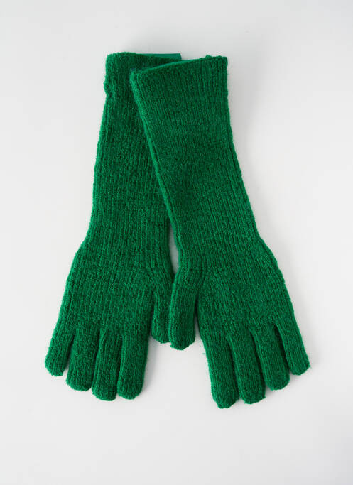 Gants vert ALEX.MAX pour femme