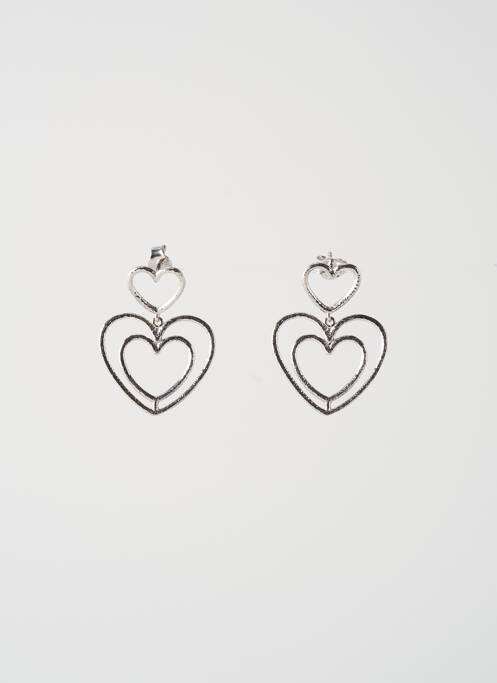 Boucles d’oreilles argent TATA GISELE pour femme