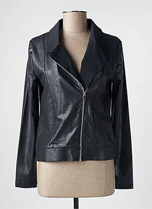 Veste casual noir HBT femme