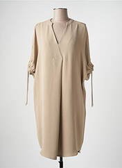 Robe mi-longue beige YAYA pour femme seconde vue