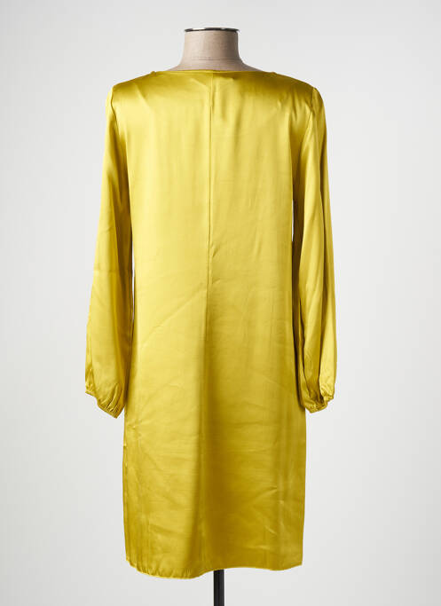 Robe mi-longue vert SEE THE MOON femme