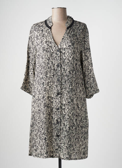Robe mi-longue noir DANEVA femme