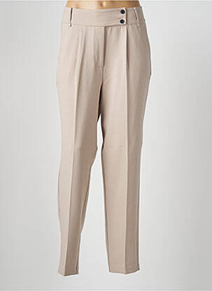 Pantalon droit beige YAYA femme