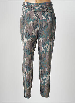 Pantalon droit gris NÜ femme