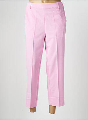 Pantalon 7/8 rose KAFFE femme
