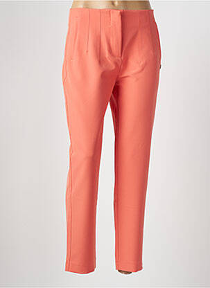 Pantalon droit orange GARCIA femme