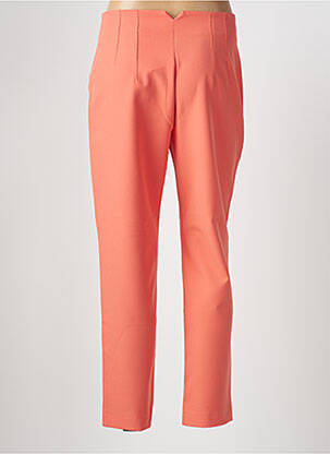 Pantalon droit orange GARCIA femme