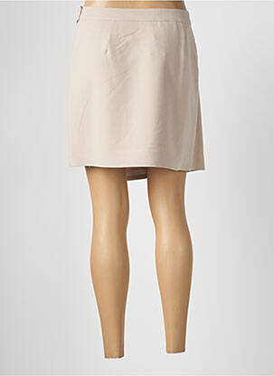 Jupe courte beige YAYA femme