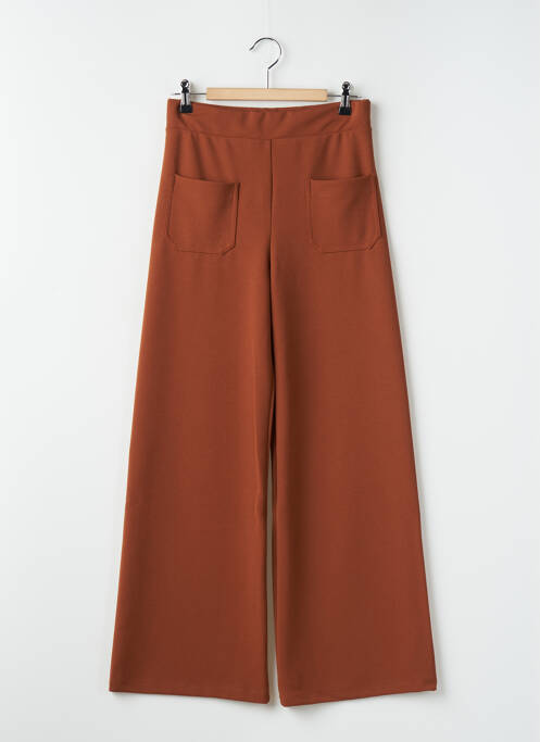 Pantalon large marron SEE THE MOON pour femme