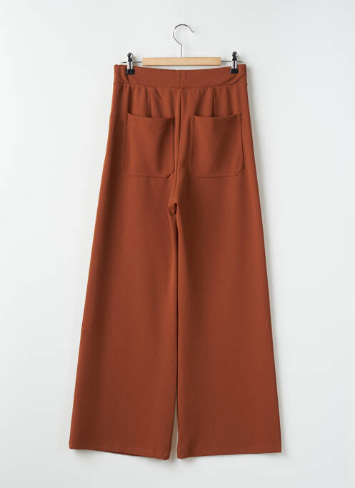 Pantalon large marron SEE THE MOON pour femme