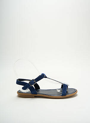 Sandales/Nu pieds bleu REQINS pour fille