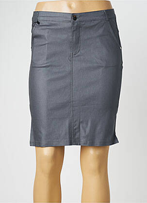 Jupe courte poches gris X-MAX femme