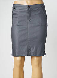 Jupe courte poches gris X-MAX femme