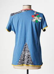 T-shirt bleu S.QUISE pour femme seconde vue
