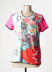 T-shirt rose S.QUISE pour femme seconde vue