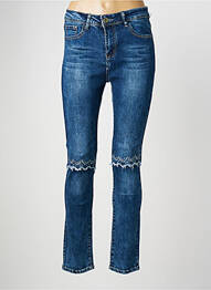 Jeans coupe slim stretch taille normale bleu X-MAX femme