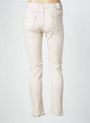 Pantalon slim beige X-MAX pour femme seconde vue