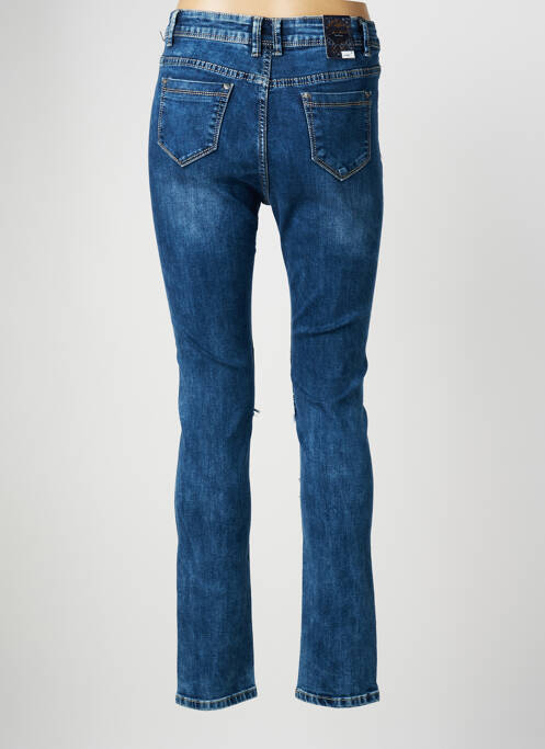 Jeans coupe slim bleu X-MAX pour femme