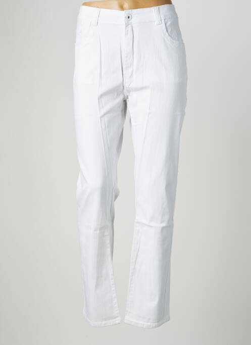 Pantalon slim blanc X-MAX pour femme