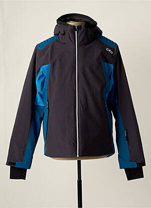 Parka manches longues a capuche noir CMP homme