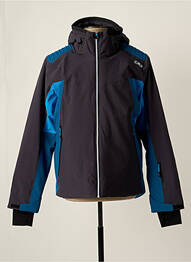 Parka tissage imperméable a capuche noir CMP homme