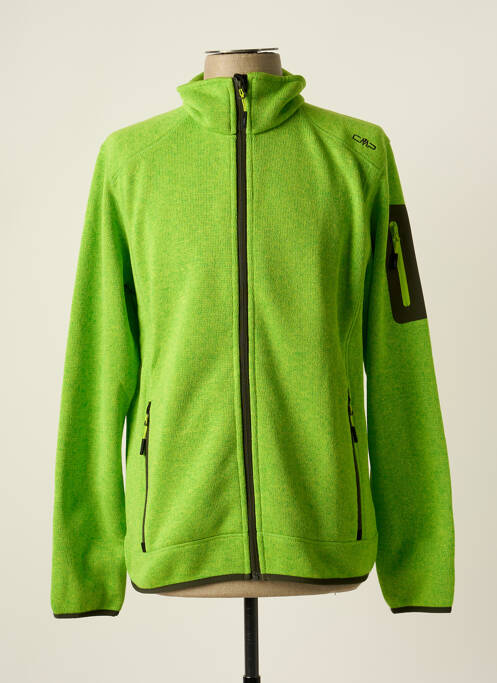 Veste casual vert CMP pour homme