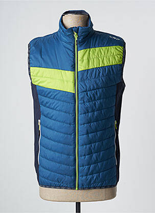 Doudoune poches sans capuche bleu CMP homme