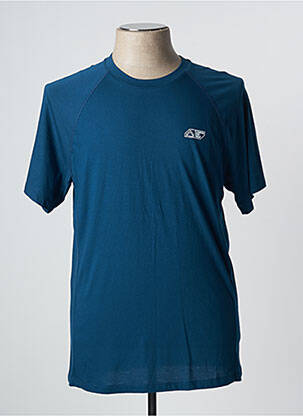 T-shirt bleu LOOKING pour homme