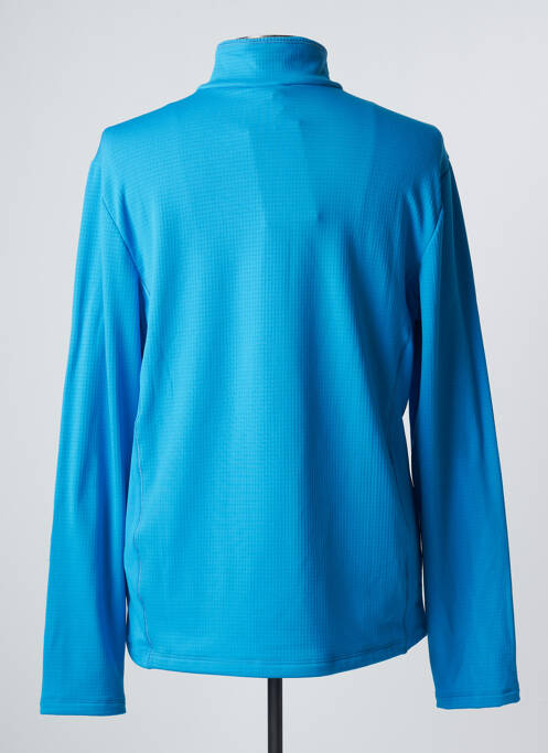 Sweat-shirt col col montant manches longues bleu CMP homme