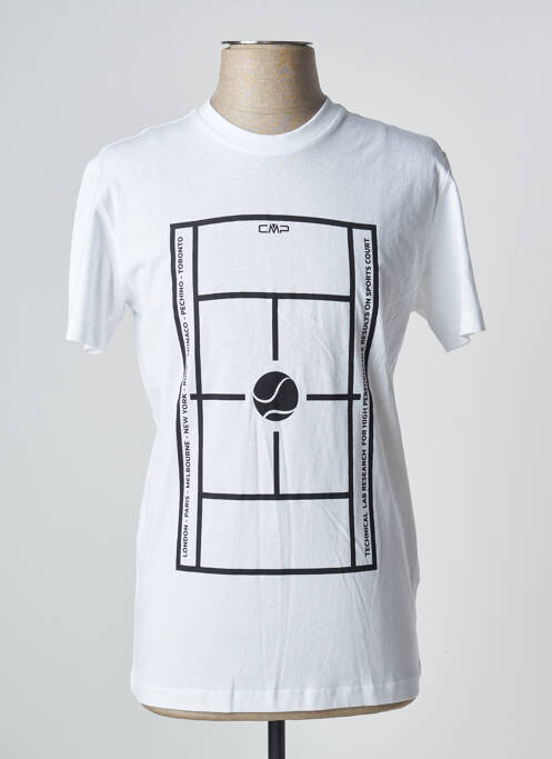 T-shirt blanc CMP pour homme